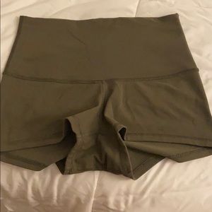 Luluemon shorts.